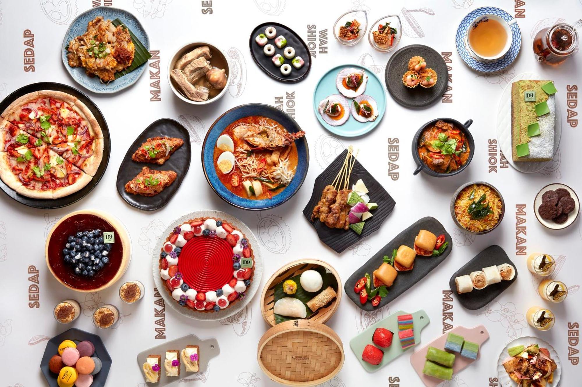 Voco Orchard Singapore By Ihg מראה חיצוני תמונה A selection of food